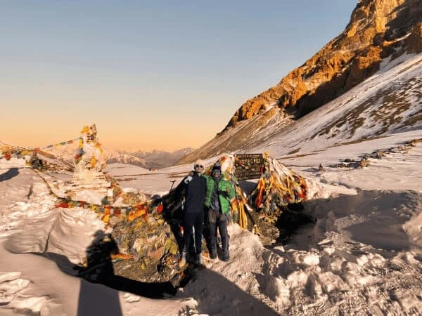Thorong la pass top